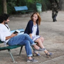 Switch: Karine Vanasse in una scena del film insieme a Bruno Todeschini