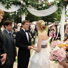 Tre uomini e una pecora: il momento del sì in una scena del film