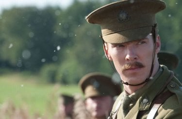 Benedict Cumberbatch in una scena di War Horse