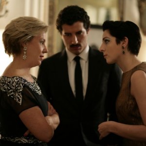 Elisabetta Piccolomini in una scena del film L'industriale con Francesco Scianna e Elena Di Cioccio