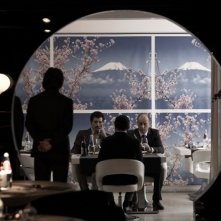 Francesco Scianna in una suggestiva immagine tratta da L'industriale