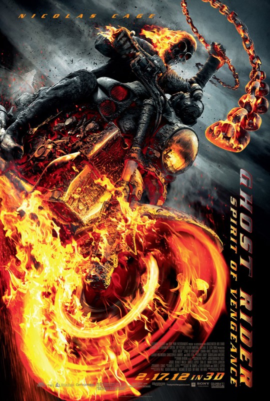 Ghost Rider Spirit Of Vengeance Ecco Il Nuovo Poster Mozzafiato 225757