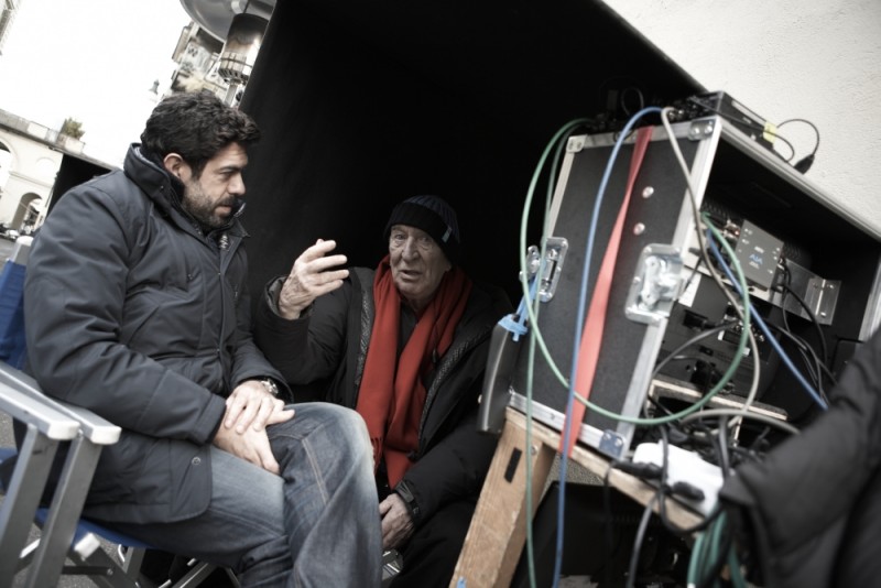 Giuliano Montaldo Parla Con Pierfrancesco Favino Sul Set Del Film L Industriale 225800