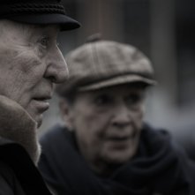 Il regista Giuliano Montaldo sul set del film L'industriale