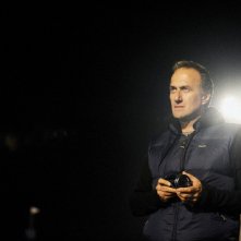 Stefano Sollima sul set