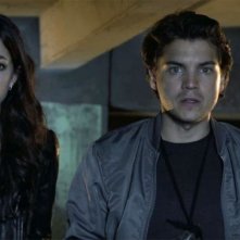 L'ora nera: Emile Hirsch e Olivia Thirlby in una scena del film