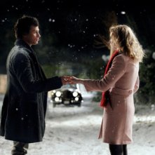 Nicolas Giraud, Déborah François si incontrano sotto la neve in Les tribulations d'une caissière