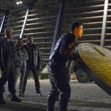 Terra Nova: Jason O'Mara, Shelley Conn, Dean Geyer e Stephen Lang nel doppio finale di stagione