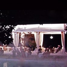 Un viaggio chiamato amore: scenografia delle terme (notturno) realizzata da G. Pirrotta