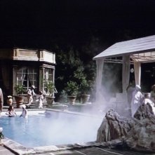 Un viaggio chiamato amore: scenografia delle terme realizzata da G. Pirrotta