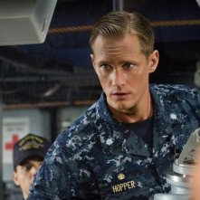 Battleship: Alexander Skarsgård in una scena del film