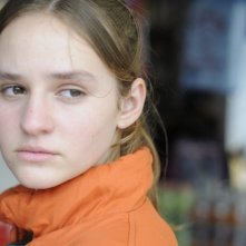 La faida: Sindi Laçej in una scena del film nei panni di Rudina