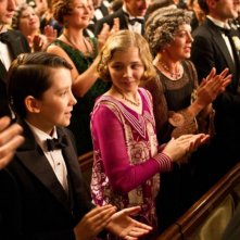 Asa Butterfield e Chloe Moretz applaudono in teatro in Hugo Cabret 3D