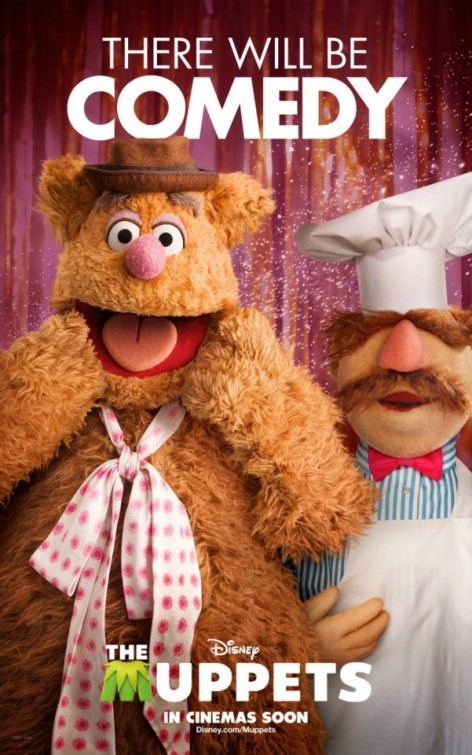 I Muppet Fozzie Bear E Olaf In Un Divertente Character Poster Americano Del Film 226816