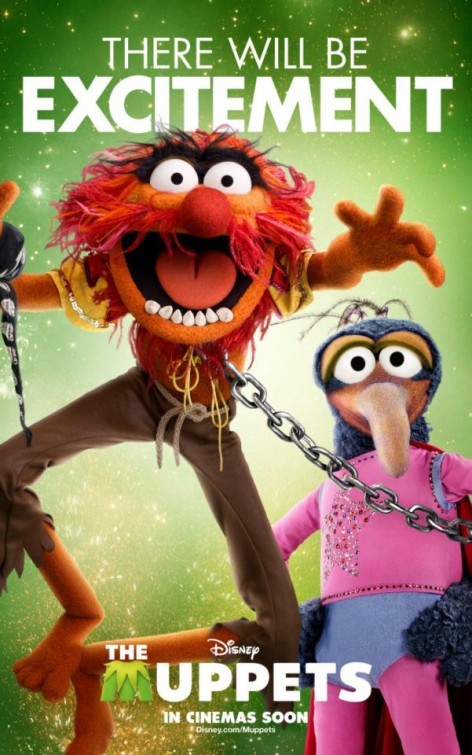 I Muppet Gonzo Il Grande E Animal In Un Divertente Character Poster Americano Del Film 226815