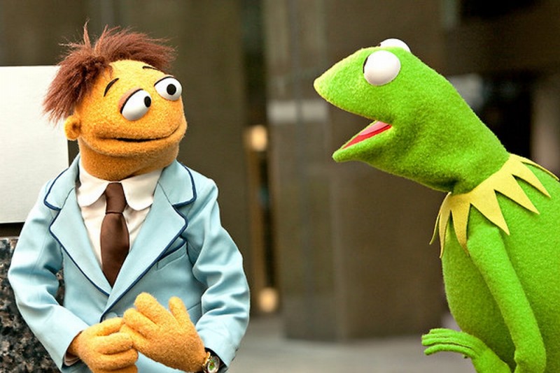 I Muppet Kermit E Walter Parlano In Una Scena Del Film 226814