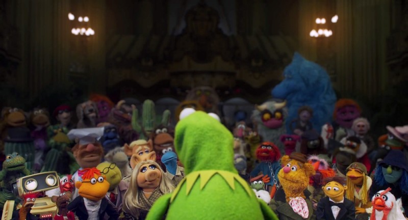 I Muppet Kermit In Teatro Parla A Tutti I Suoi Amici Pupazzi In Una Scena Del Film 226808