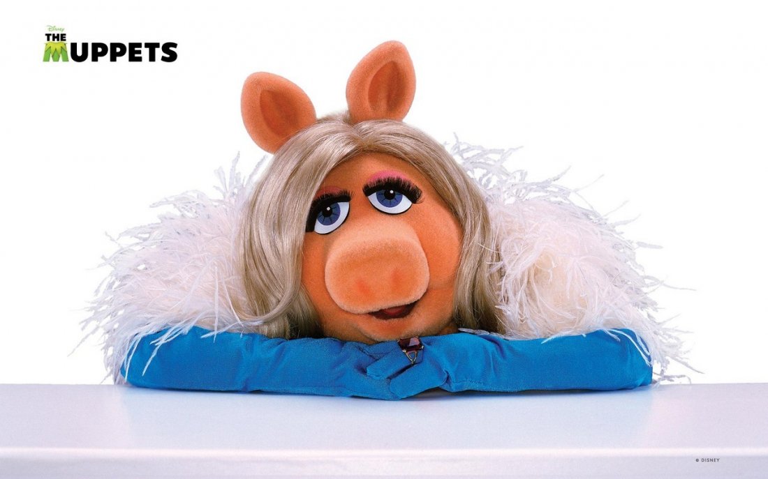 I Muppet Una Seducente Miss Piggy In Uno Dei Wallpaper Del Film 226800