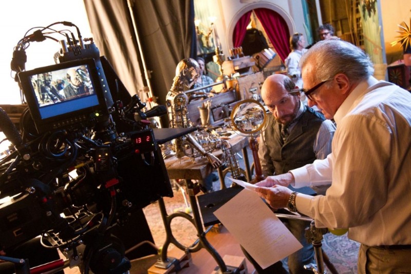 Martin Scorsese Sul Set Di Hugo Con Ben Kingsley 226701