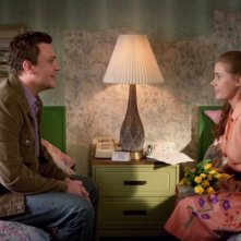 I Muppet: Jason Segel insieme a Amy Adams in una romantica scena del film