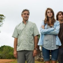 Paradiso Amaro George Clooney Insieme A Shailene Woodley E Nick Krause In Una Scena Del Film 227081