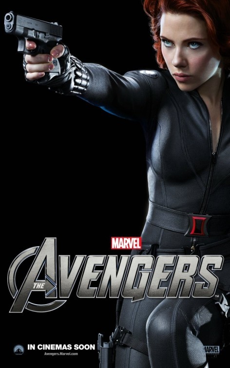 The Avengers Character Poster Per Black Widow Scarlett Johansson 227042