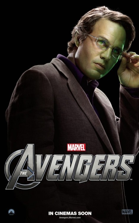 The Avengers Character Poster Per Bruce Banner Hulk Mark Ruffalo 227040