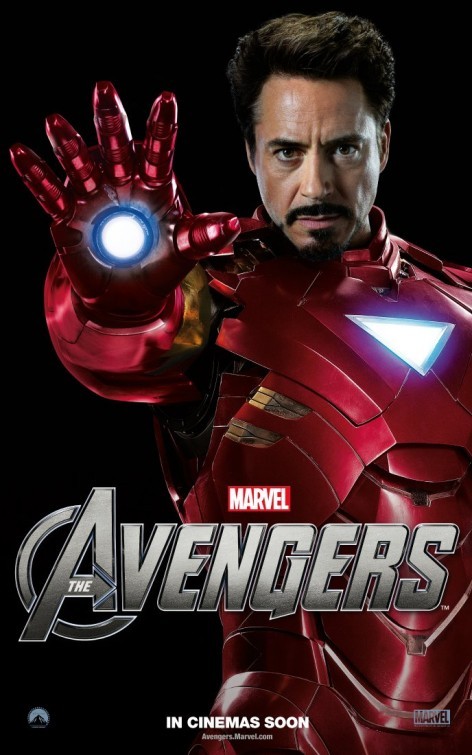 The Avengers Character Poster Per Iron Man Robert Downey Jr 227043