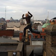 Gina Carano in azione in una scena di Knockout - Resa dei conti