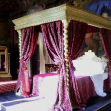 La Figlia di Elisa Ritorno a Rivombrosa - scenografia letto Lucrezia Van Necker realizzata da Giuseppe Pirrotta