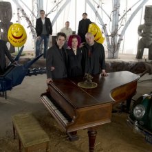 Tom Tykwer, Lana Wachowski e Andy Wachowski in un raro dietro le quinte di Cloud Atlas