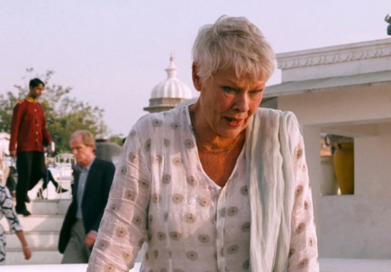 Marigold Hotel Judi Dench In Una Scena Del Film 227364