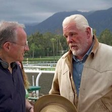 Luck: Michael Mann e Nick Nolte sul set della serie