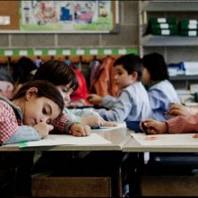 Dictado: Mágica Pérez a scuola nei panni della piccola Julia in un'immagine tratta dal film