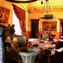 La figlia di Elisa ritorno a Rivombrosa - scenografia sala del capitano Loya realizzata da Giuseppe Pirrotta