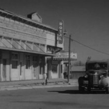 Unìimmagine della polvrosa cittadina in cui è ambientato L'ultimo spettacolo