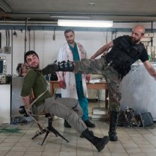 Claudio Marmugi, Guglielmo Favilla e Alex Lucchesi nel laboratorio di Eaters