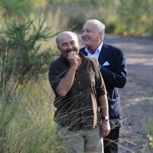 François Berléand con Gérard Jugnot in Un jour mon père viendra