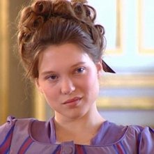 Léa Seydoux in una scena del film Les adieux à la reine