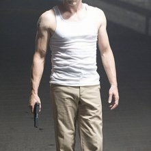 The Double: Stephen Moyer in una scena del film diretto da Michael Brandt