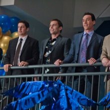American Pie - Ancora insieme: Jason Biggs, Chris Klein, Thomas Ian Nicholas, Seann William Scott e Eddie Kaye Thomas in una scena del film