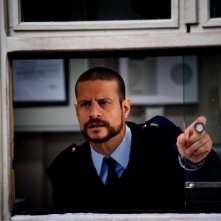 Andrea Sartoretti in un'immagine tratta dal film A.C.A.B. diretto da Stefano Sollima