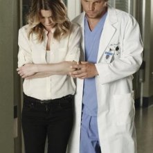 Grey's Anatomy: Justin Chambers ed Ellen Pompeo nell'episodio Free Falling