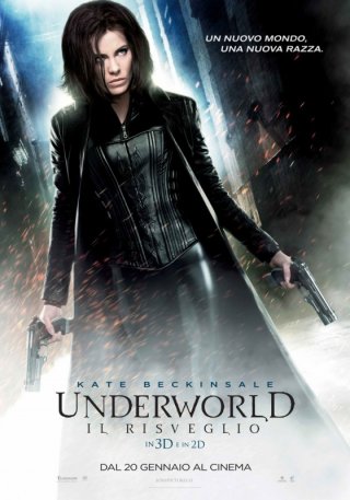 Underworld: il risveglio 3D, la nuova locandina italiana del film