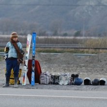 Kacey Mottet Klein in una scena del film L'enfant d'en haut
