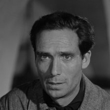 Lamberto Maggiorani in una scena di Ladri di biciclette