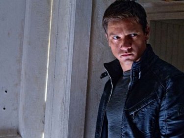 Un primo piano di Jeremy Renner in The Bourne Legacy