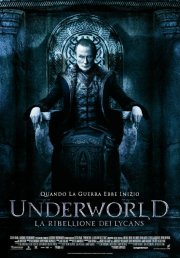 Underworld - la ribellione dei Lycans: locandina italiana