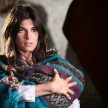 Valeria Solarino in una scena della miniserie di Rai Uno, Anita