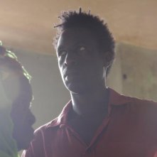 Saül Williams iin un'immagine durante le riprese del film Aujourd'hui